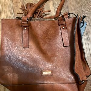 Brown handbag